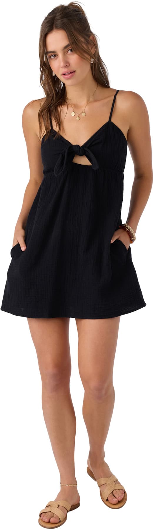 Product gallery image number 1 for product Natalya Woven Mini Dress - Women's