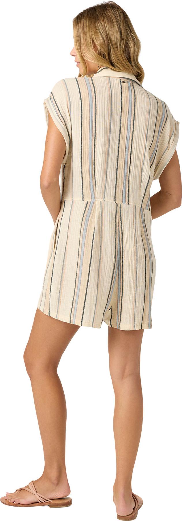 Product gallery image number 2 for product Kamilla Stripe Woven Romper - Women's