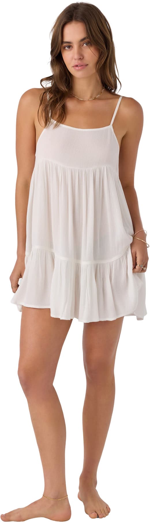 Numéro de l'image de la galerie de produits 7 pour le produit Mini-robe de cache-maillot tissée Saltwater Solids Rilee - Femme