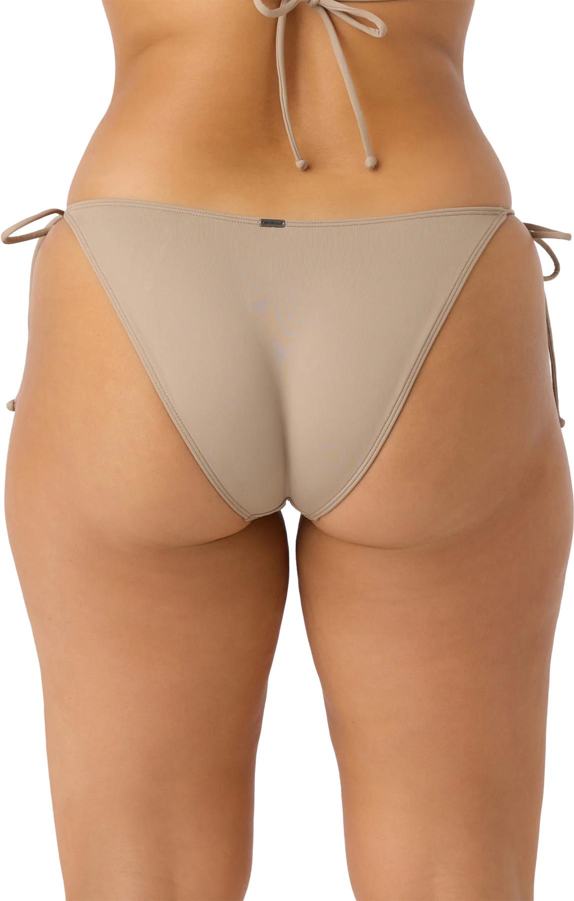 Numéro de l'image de la galerie de produits 2 pour le produit Bas de bikini à nouer sur les côtés Saltwater Solids Maracas - Femme