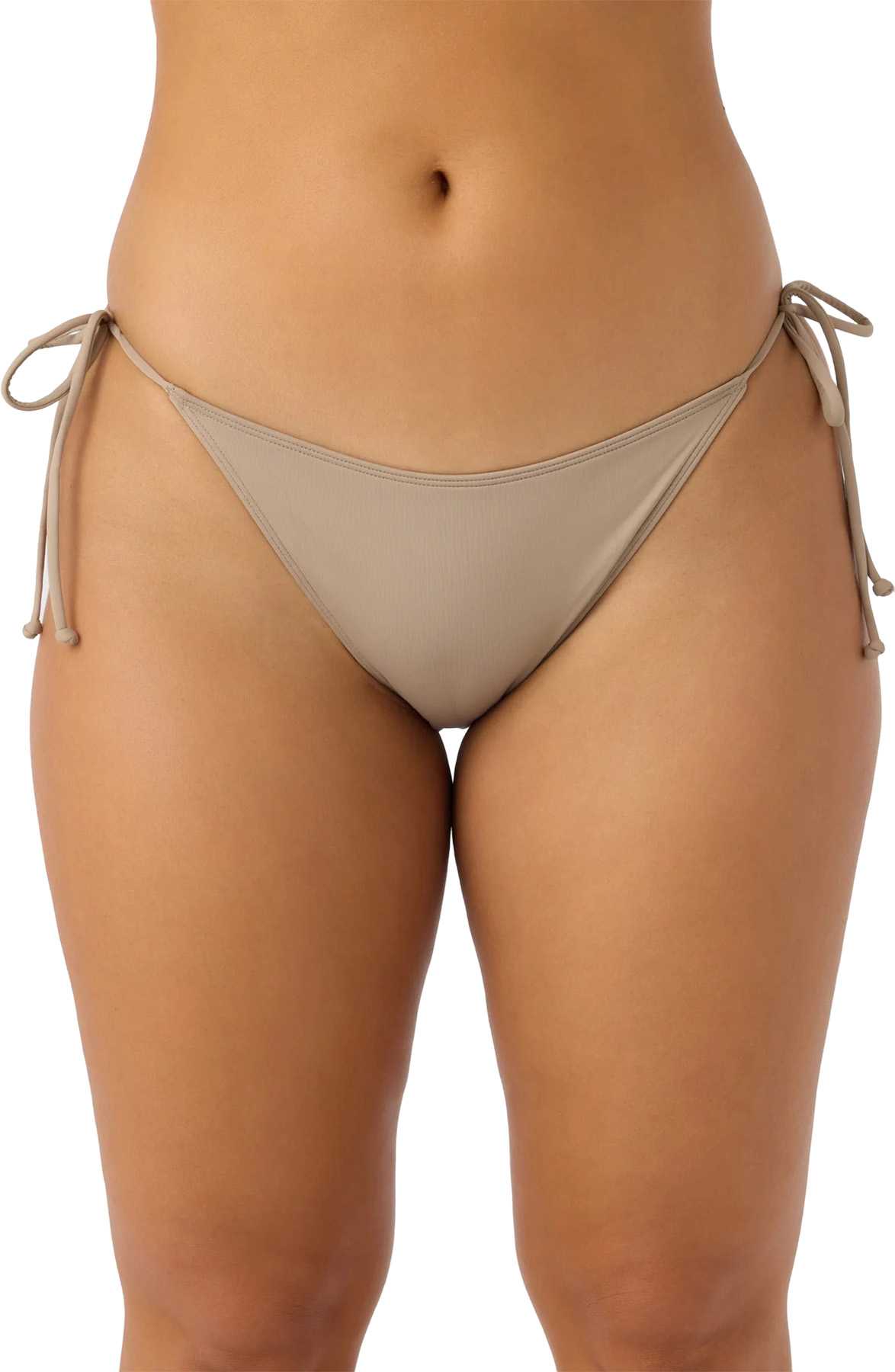 Image de produit pour Bas de bikini à nouer sur les côtés Saltwater Solids Maracas - Femme