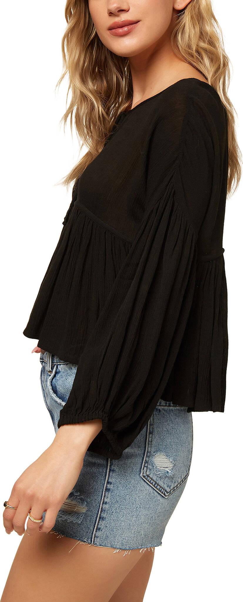 Product gallery image number 4 for product Rosie Long Sleeve Woven Top - Women's