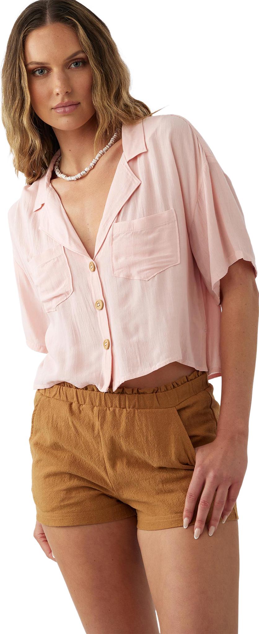 Numéro de l'image de la galerie de produits 4 pour le produit Haut tissé à manches courtes Ophelia - Femme