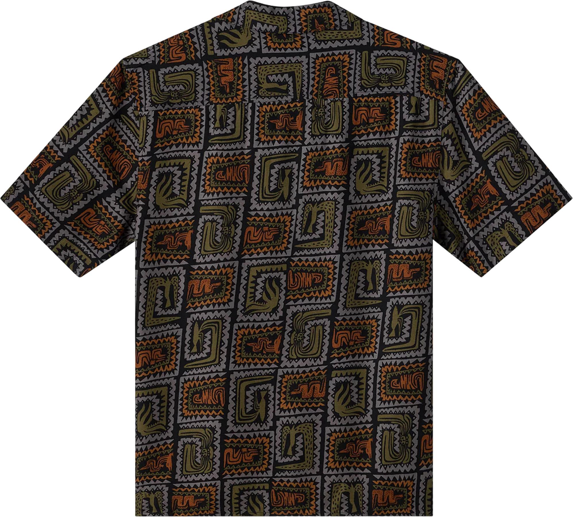 Product gallery image number 2 for product Relaxed Short Sleeve Woven Camp Shirt - Men's
