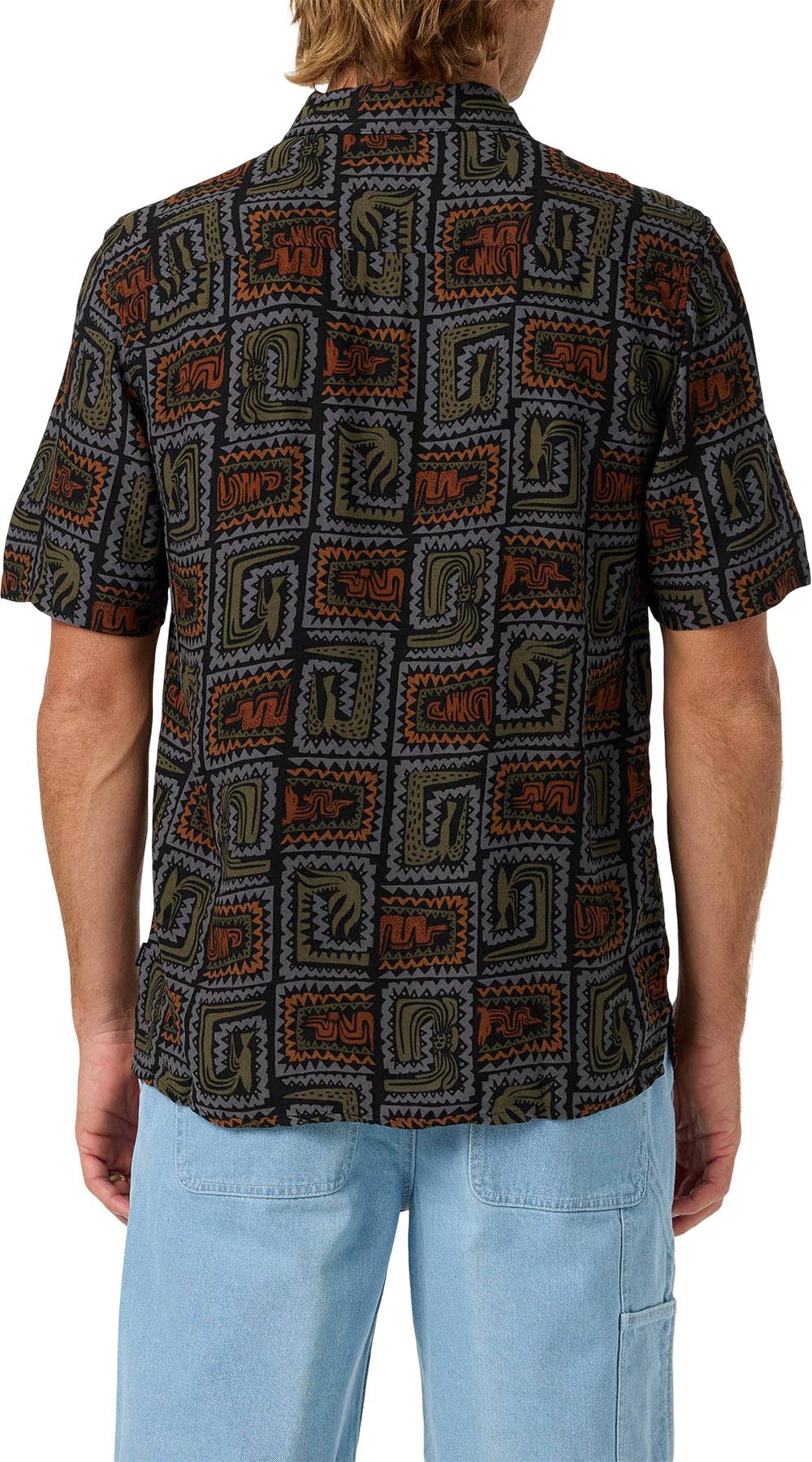 Product gallery image number 5 for product Relaxed Short Sleeve Woven Camp Shirt - Men's