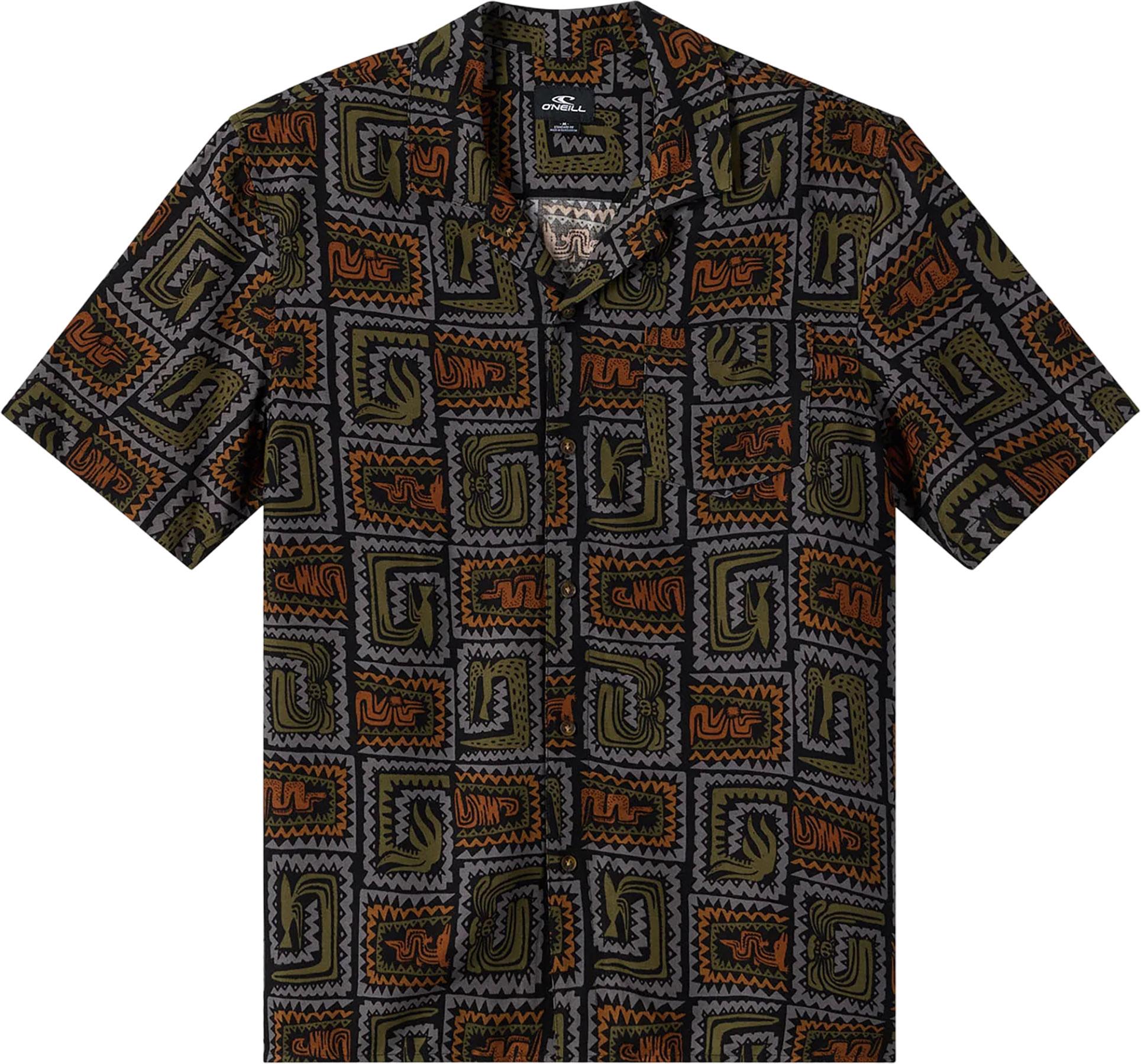 Product image for Relaxed Short Sleeve Woven Camp Shirt - Men's