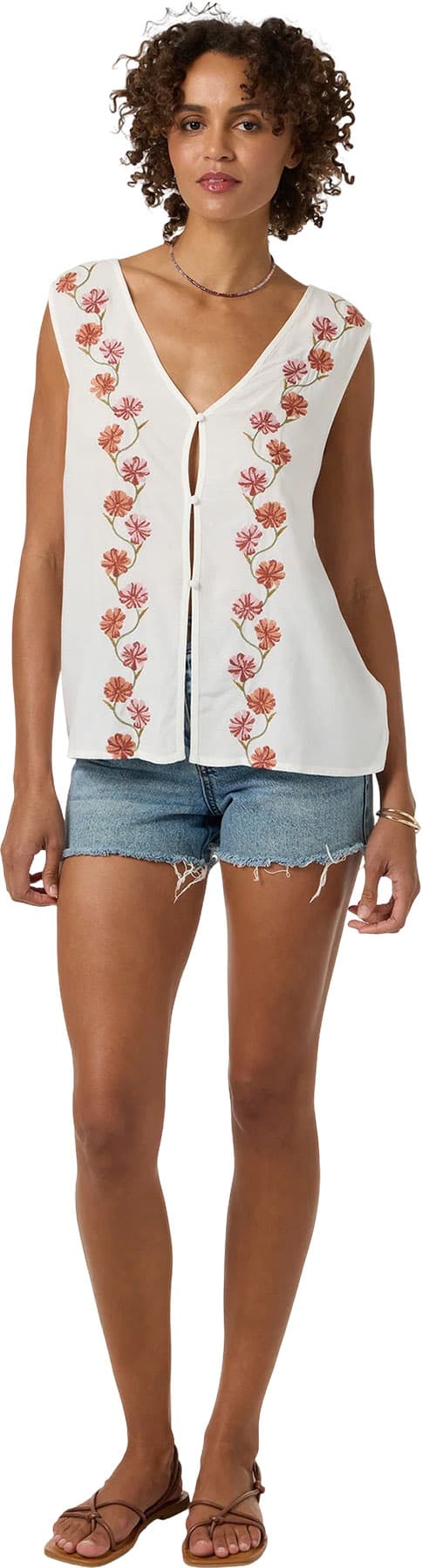 Product gallery image number 3 for product Farren Floral Tank Top - Women's