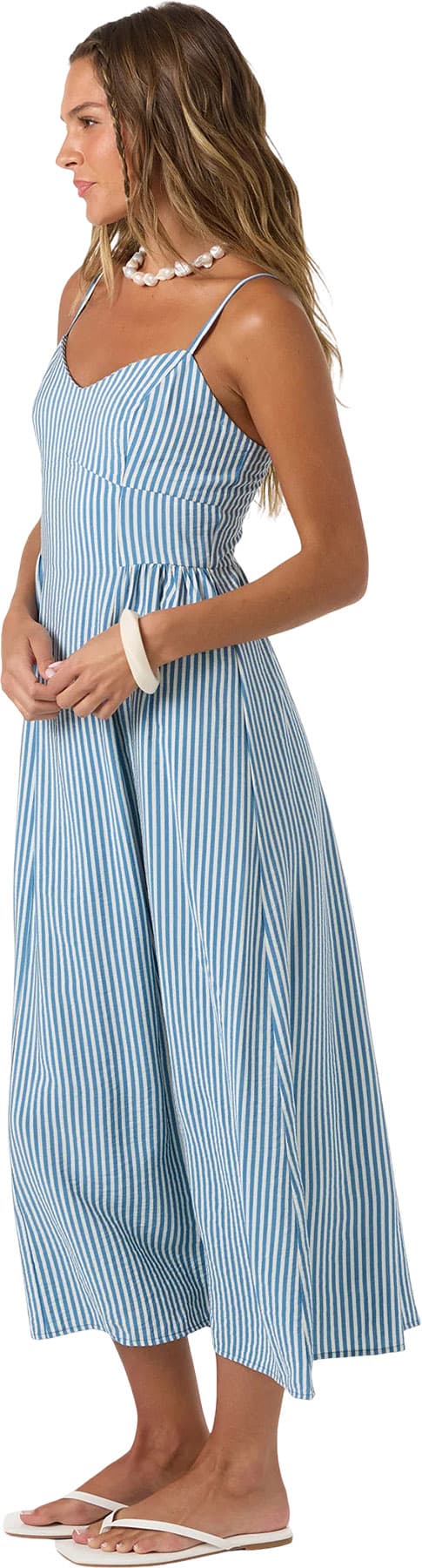 Numéro de l'image de la galerie de produits 4 pour le produit Robe à rayures Linden - Femme