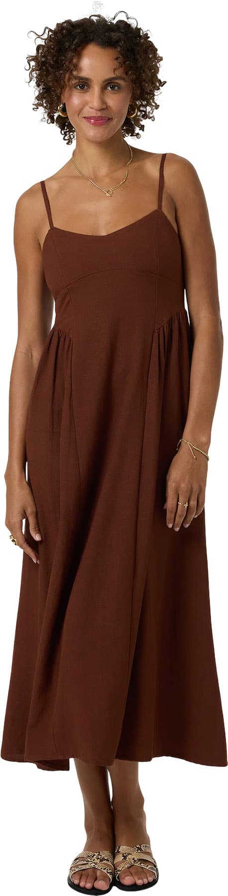 Product gallery image number 3 for product Linden Solid Dress - Women's