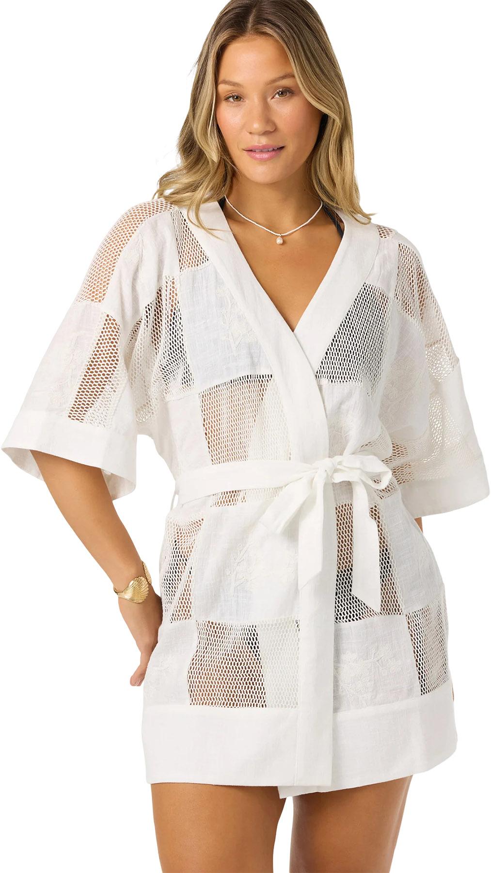 Product image for Risa Solid Woven Cover-Up Beach Robe - Women's