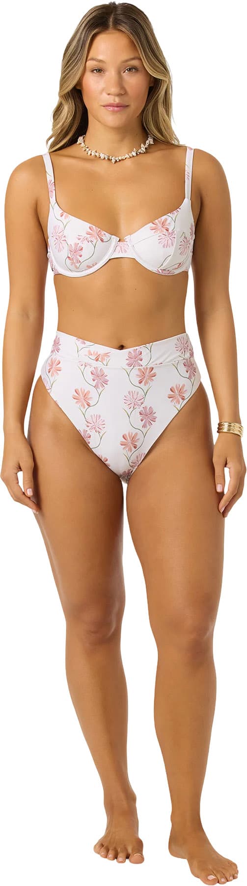 Product gallery image number 3 for product Ivy Floral Seashell Bikini Top - Women's