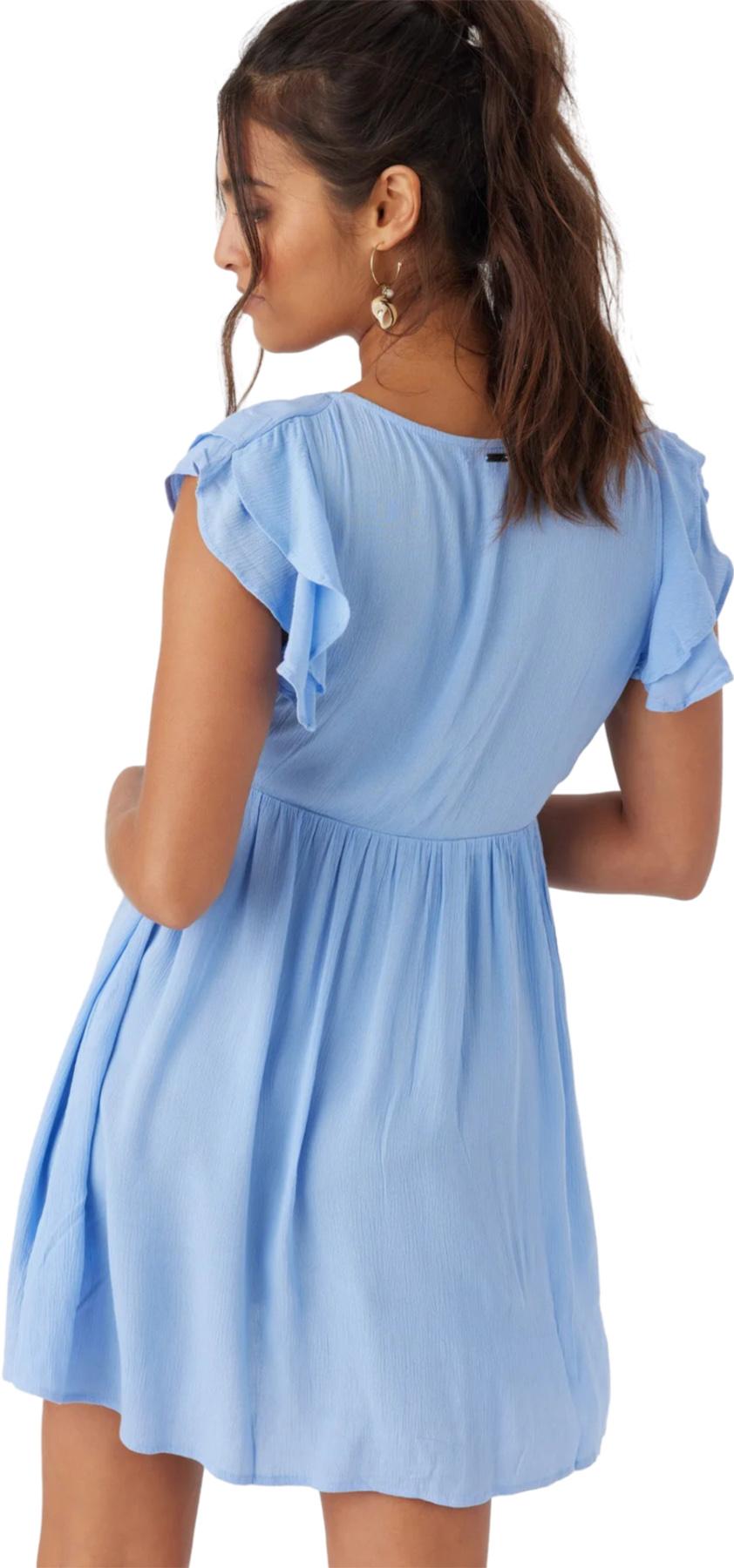Product gallery image number 3 for product Zaina Solid Woven Mini Dress - Women's