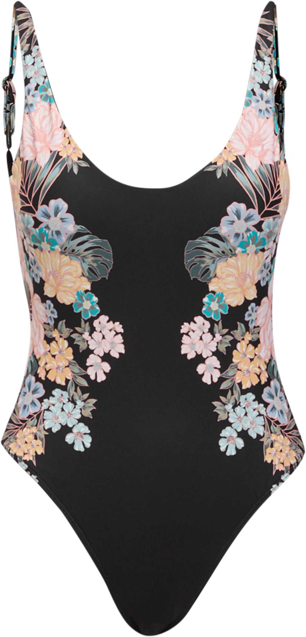 Image de produit pour Maillot de bain une pièce à dos dégagé Macaw Tropical Northshore - Femme