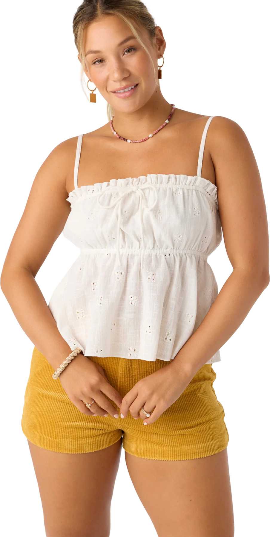 Product image for Alexia Short Sleeve Woven Tank Top - Women's