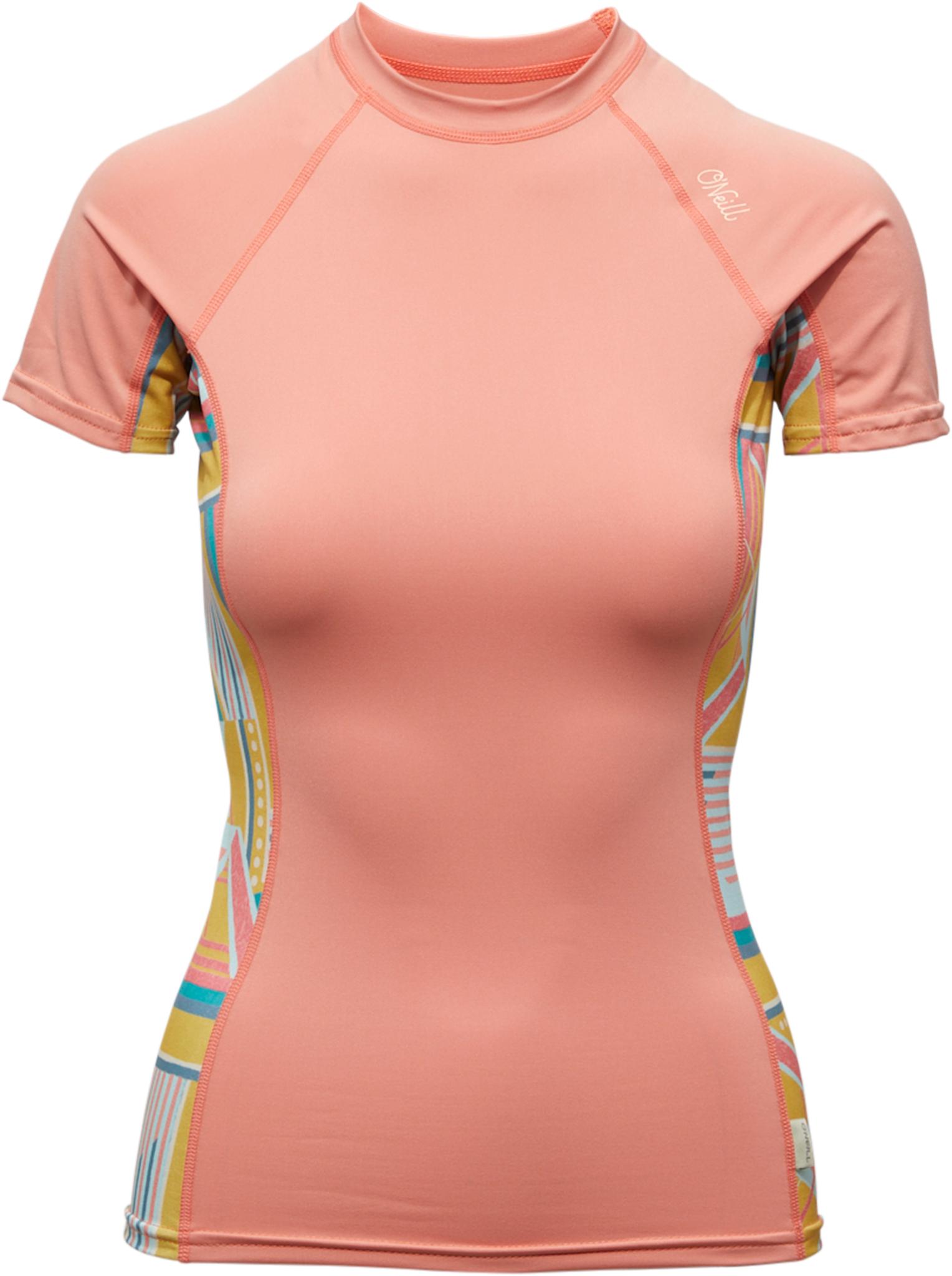 Product gallery image number 1 for product Side Print S/S Rash Guard Tee - Women's