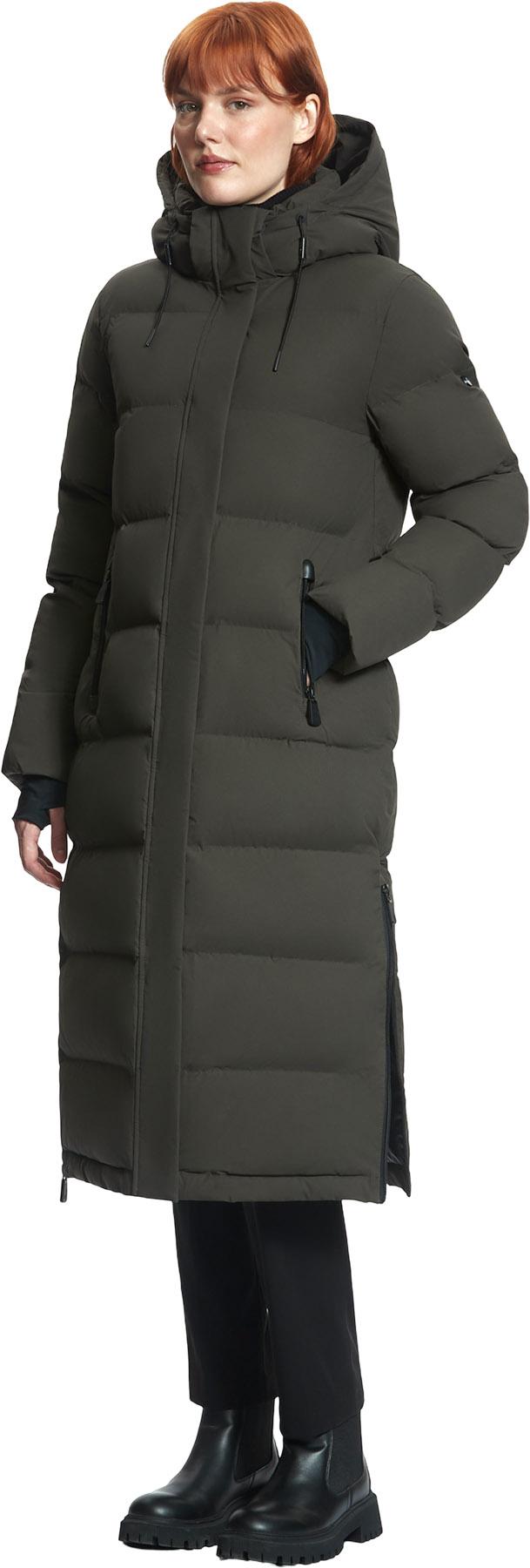 Product gallery image number 2 for product Cortina Hooded Quilted Coat - Women's