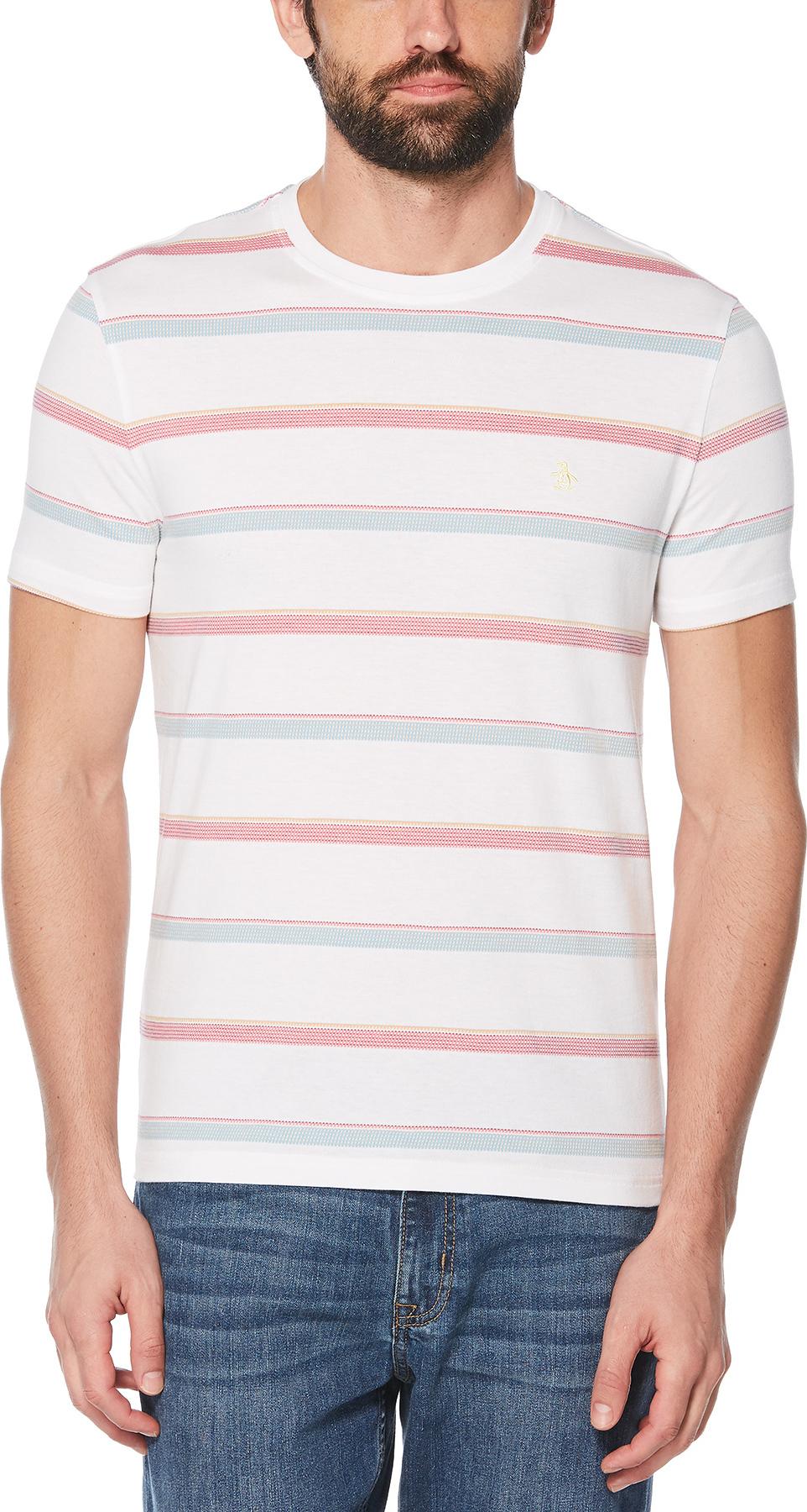 Product gallery image number 1 for product Jacquard Stripe Tee - Men's