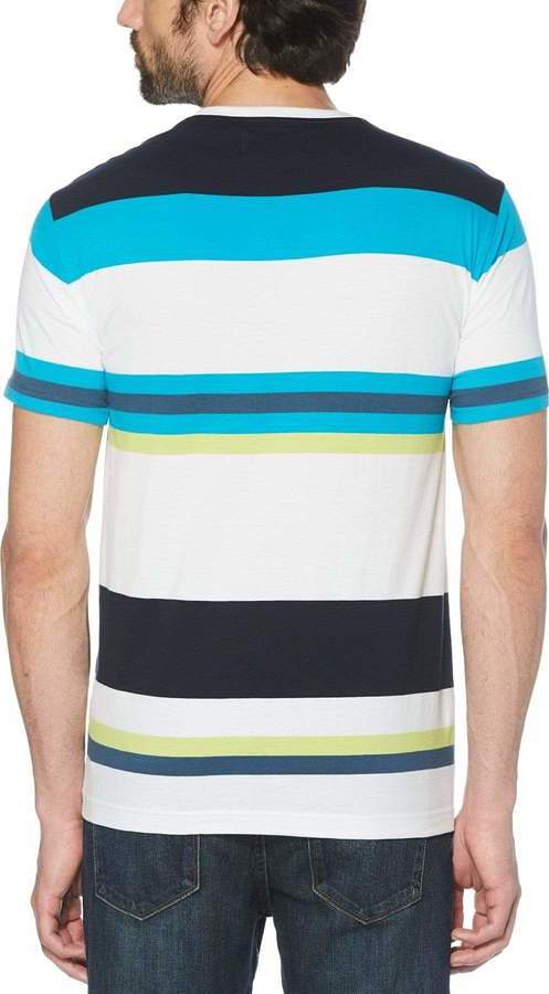 Product gallery image number 2 for product Bold Stripe Short Sleeve Tee Shirt - Men's
