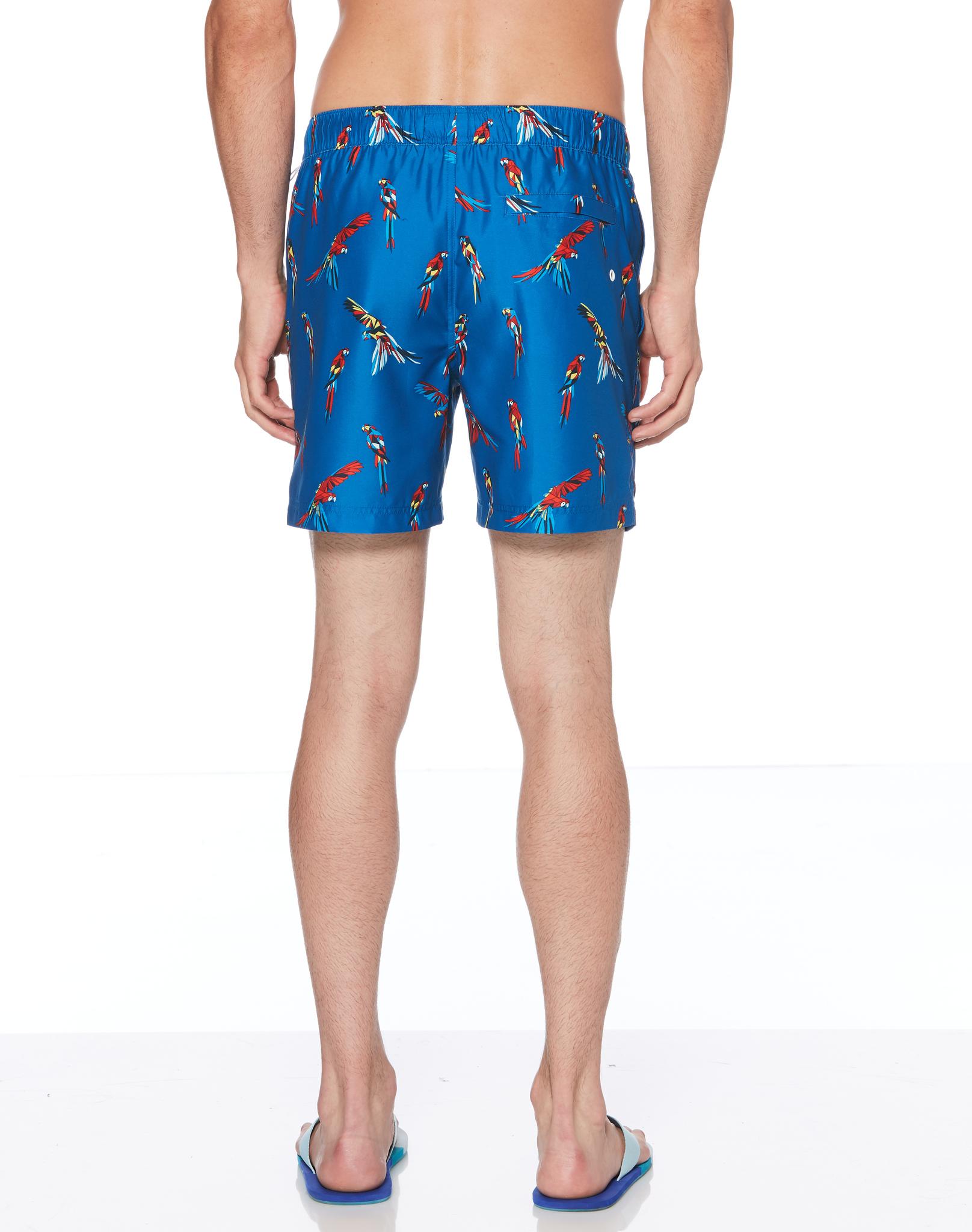 Product gallery image number 3 for product Parrot Print Swim Short - Men's