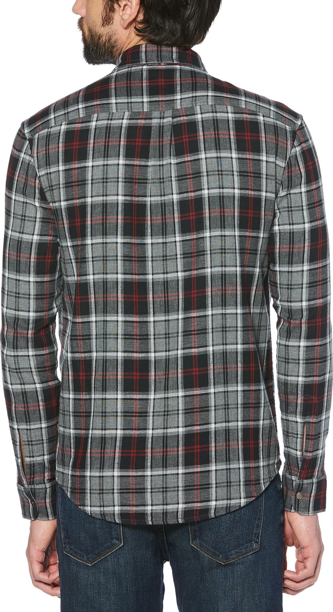 Product gallery image number 2 for product Reversible Plaid Flannel Shirt - Men's