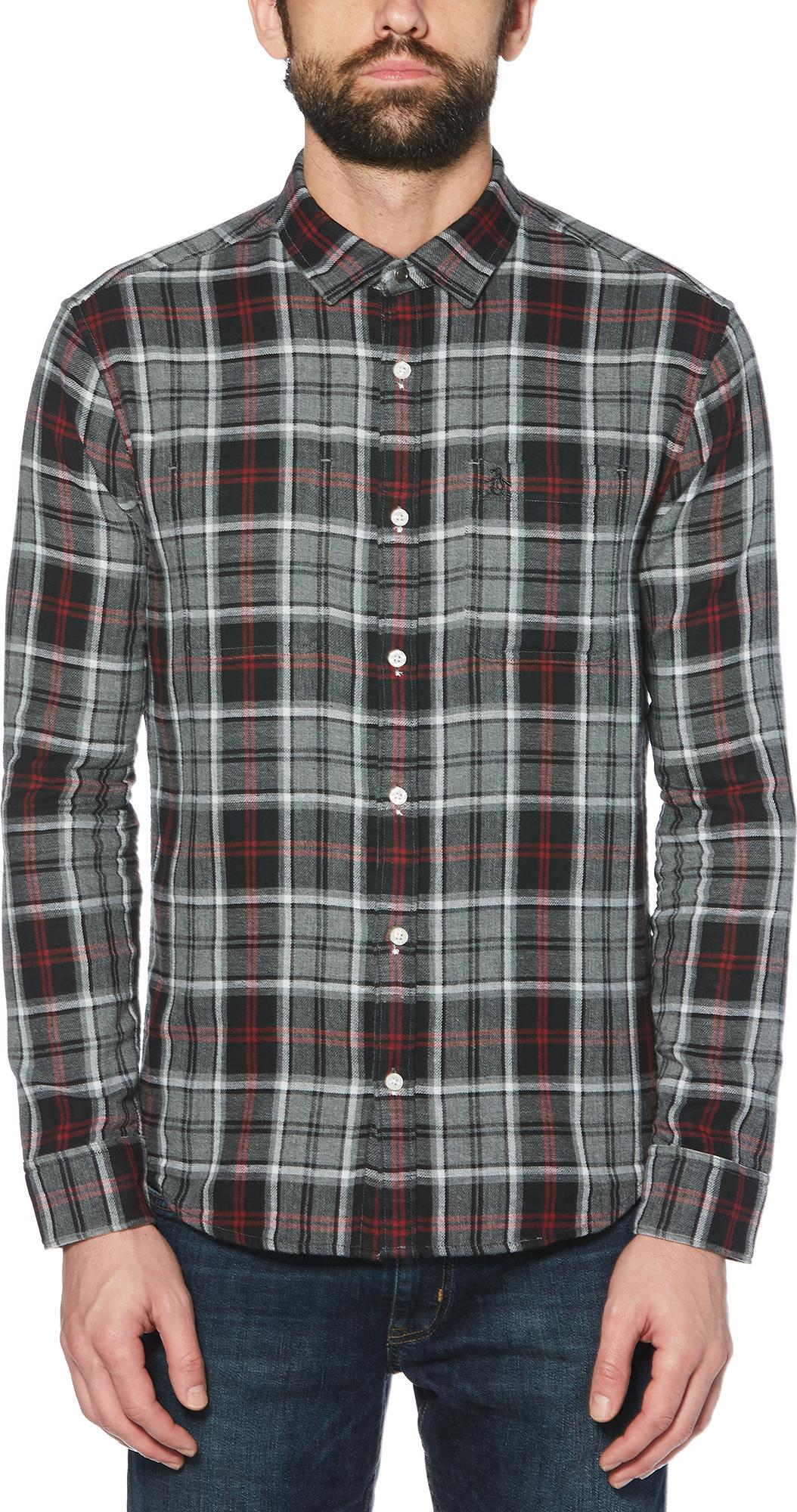 Product gallery image number 1 for product Reversible Plaid Flannel Shirt - Men's