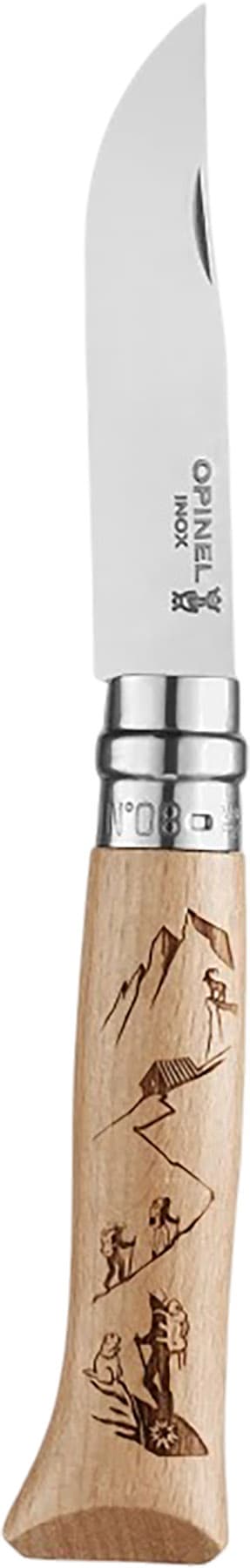 Product gallery image number 2 for product N°08 Engraved Hiking Knife