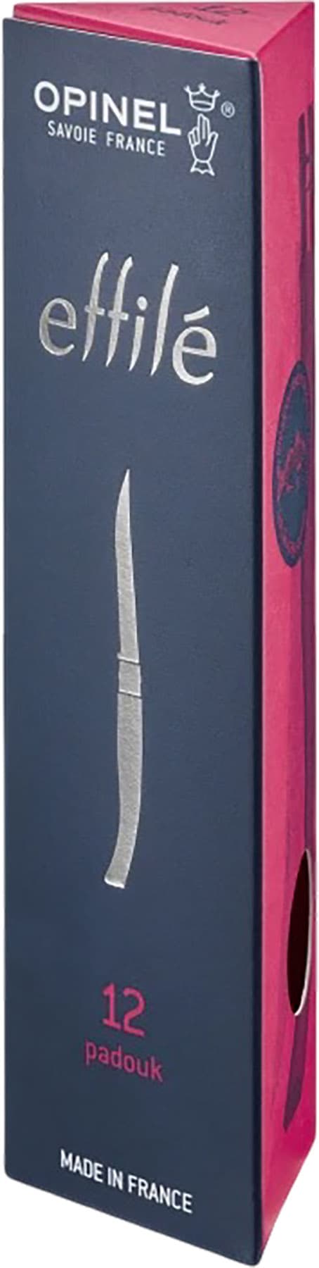 Numéro de l'image de la galerie de produits 4 pour le produit Couteau N°12 en padouk Effilé