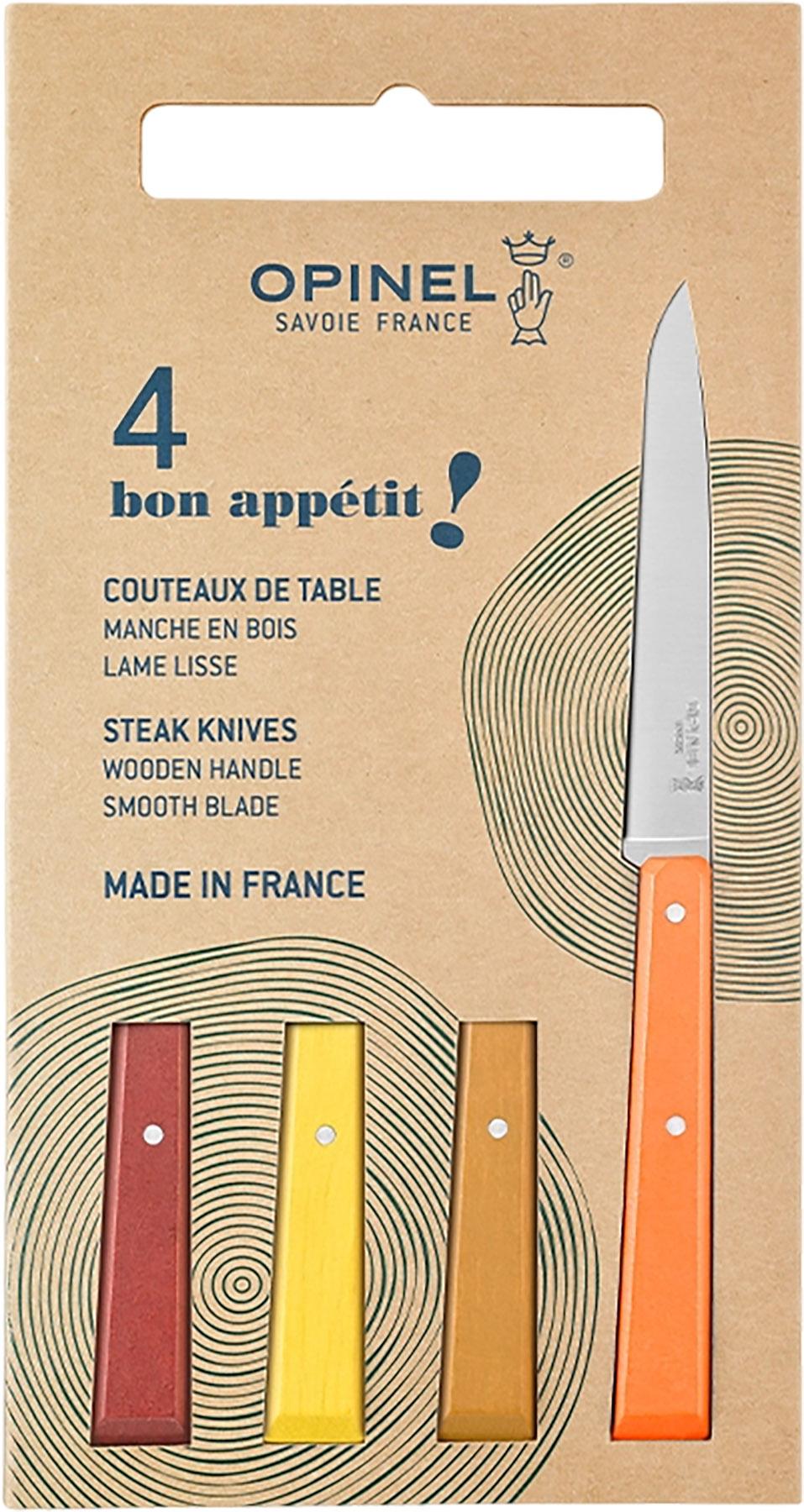 Product gallery image number 3 for product Bon Appétit 4-Set Non Serrated Steak Knives
