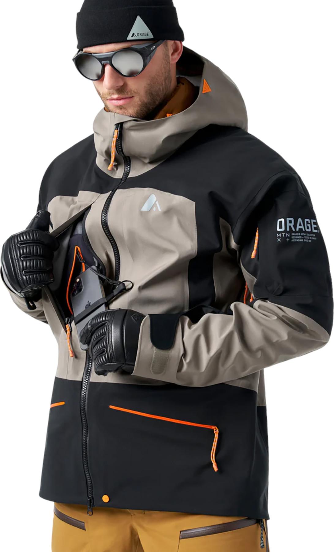 Product gallery image number 5 for product MTN-X Highland 3 Layer Hybrid Jacket - Men's
