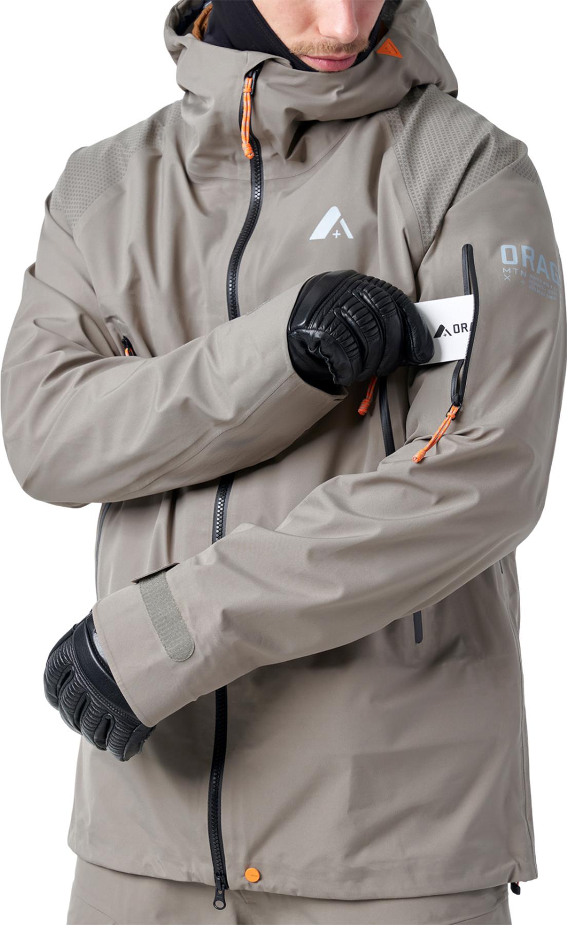 Product gallery image number 3 for product Manteau léger 3 couches MTN-X Glacier - Homme