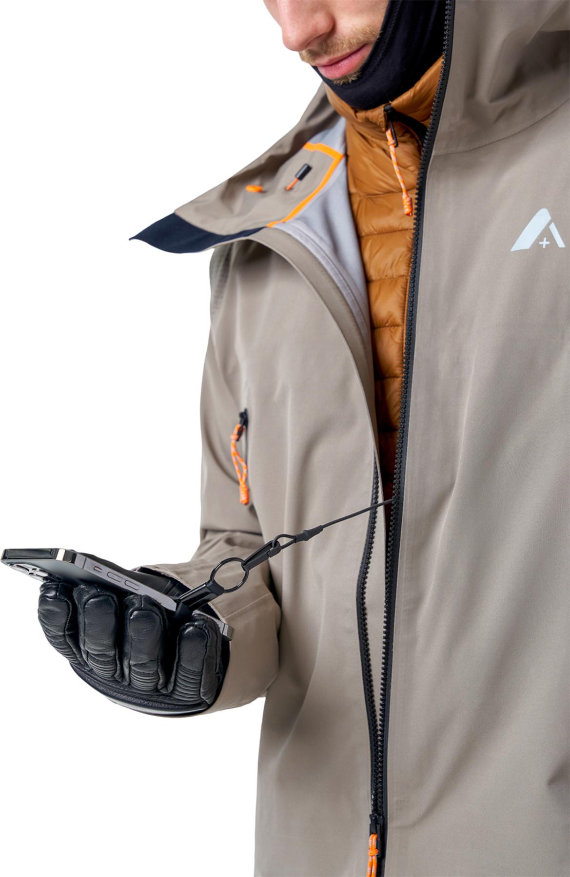 Product gallery image number 8 for product Manteau léger 3 couches MTN-X Glacier - Homme