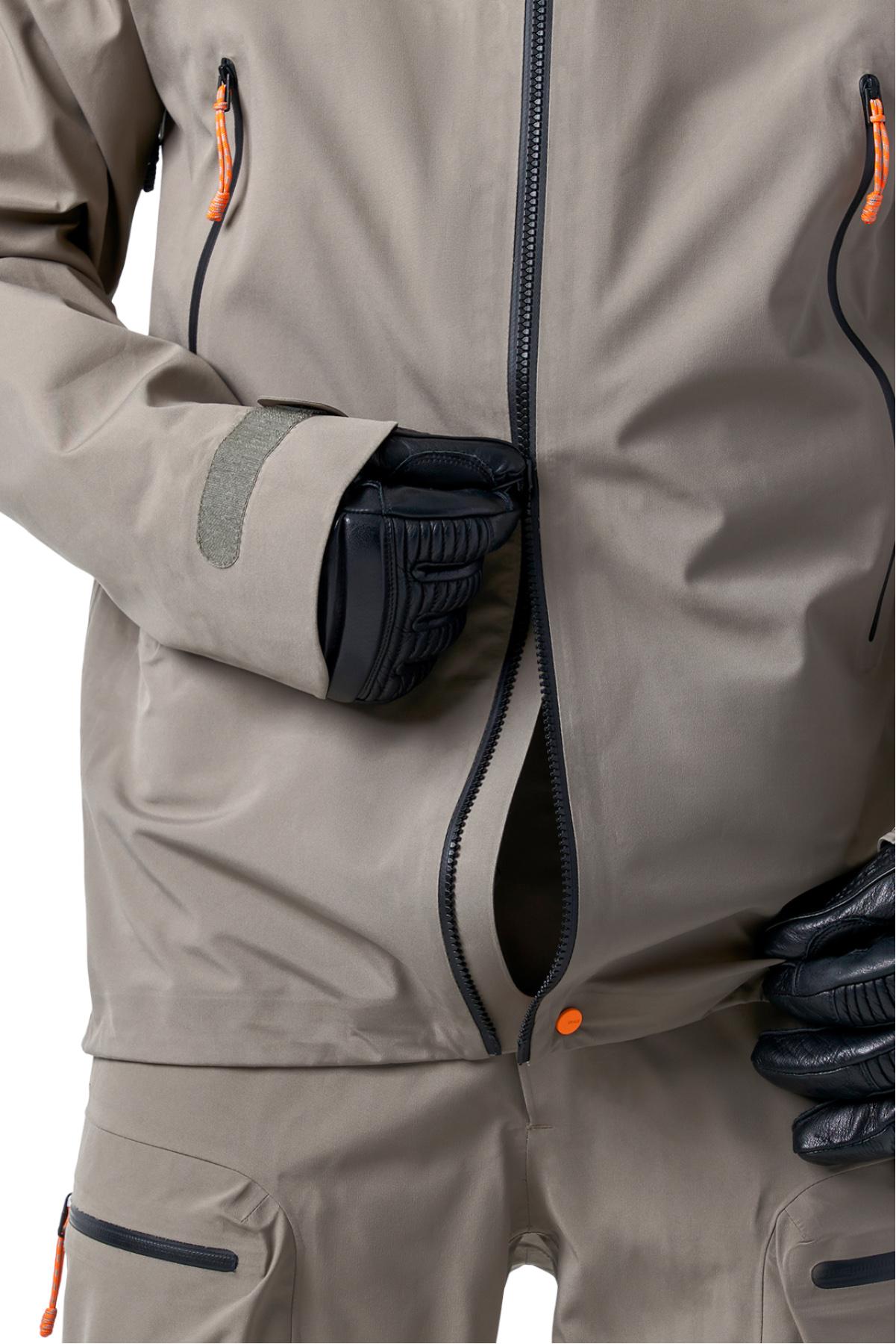 Product gallery image number 5 for product Manteau léger 3 couches MTN-X Glacier - Homme