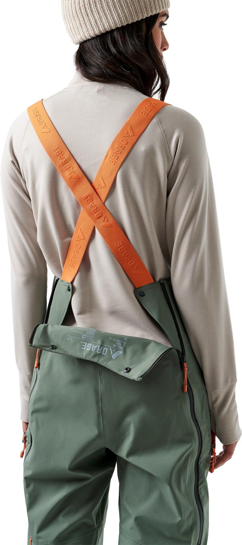 Product gallery image number 2 for product MTN-X Treeline 3 Layer Light Bib - Women’s