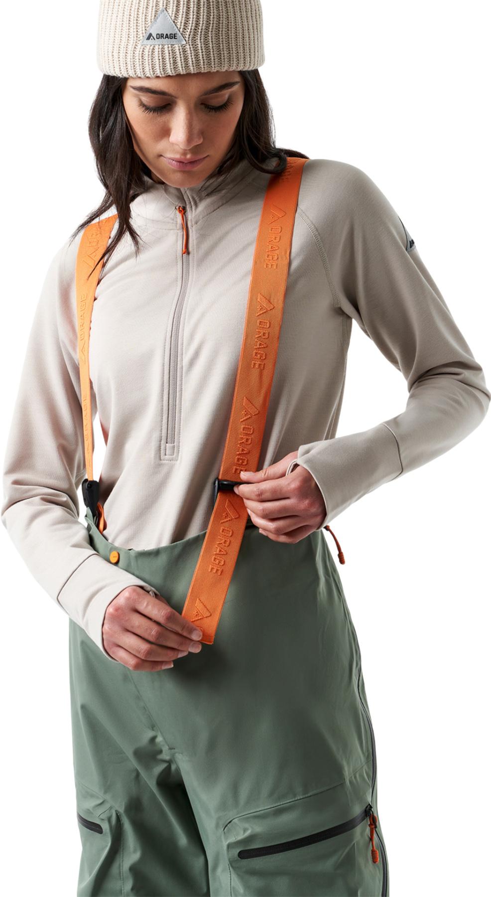 Product gallery image number 6 for product MTN-X Treeline 3 Layer Light Bib - Women’s