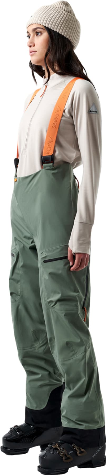 Product gallery image number 7 for product MTN-X Treeline 3 Layer Light Bib - Women’s