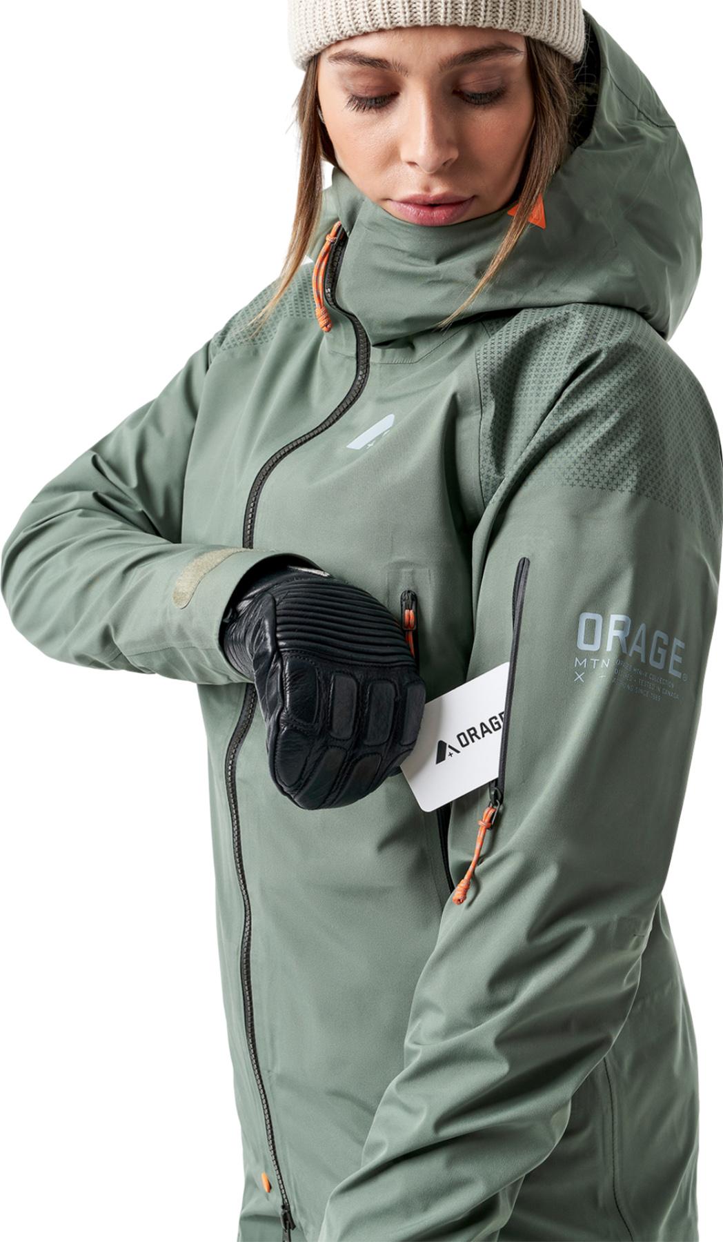 Product gallery image number 4 for product Manteau léger 3 couches MTN-X Alpina - Femme