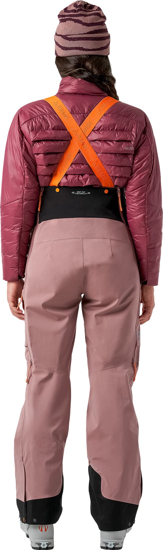 Product gallery image number 2 for product MTN-X Cliff 3 Layer Bib - Women's