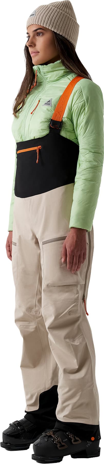 Numéro de l'image de la galerie de produits 2 pour le produit Salopette 3 couches MTN-X Cliff - Femme