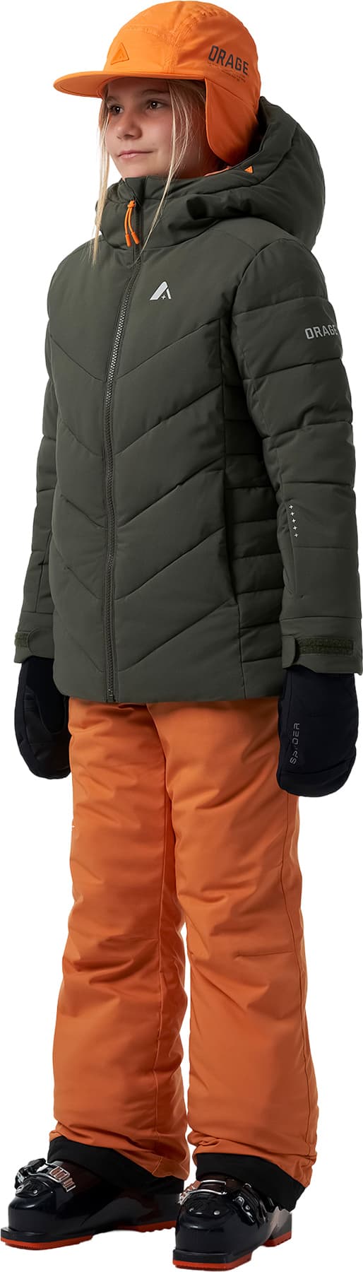 Product gallery image number 2 for product Riya Synthetic Down Jacket - Girls