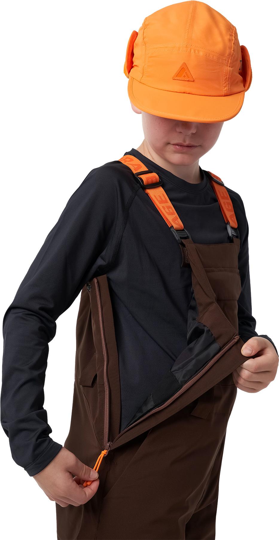 Product gallery image number 4 for product Terrain Insulated Bib - Youth