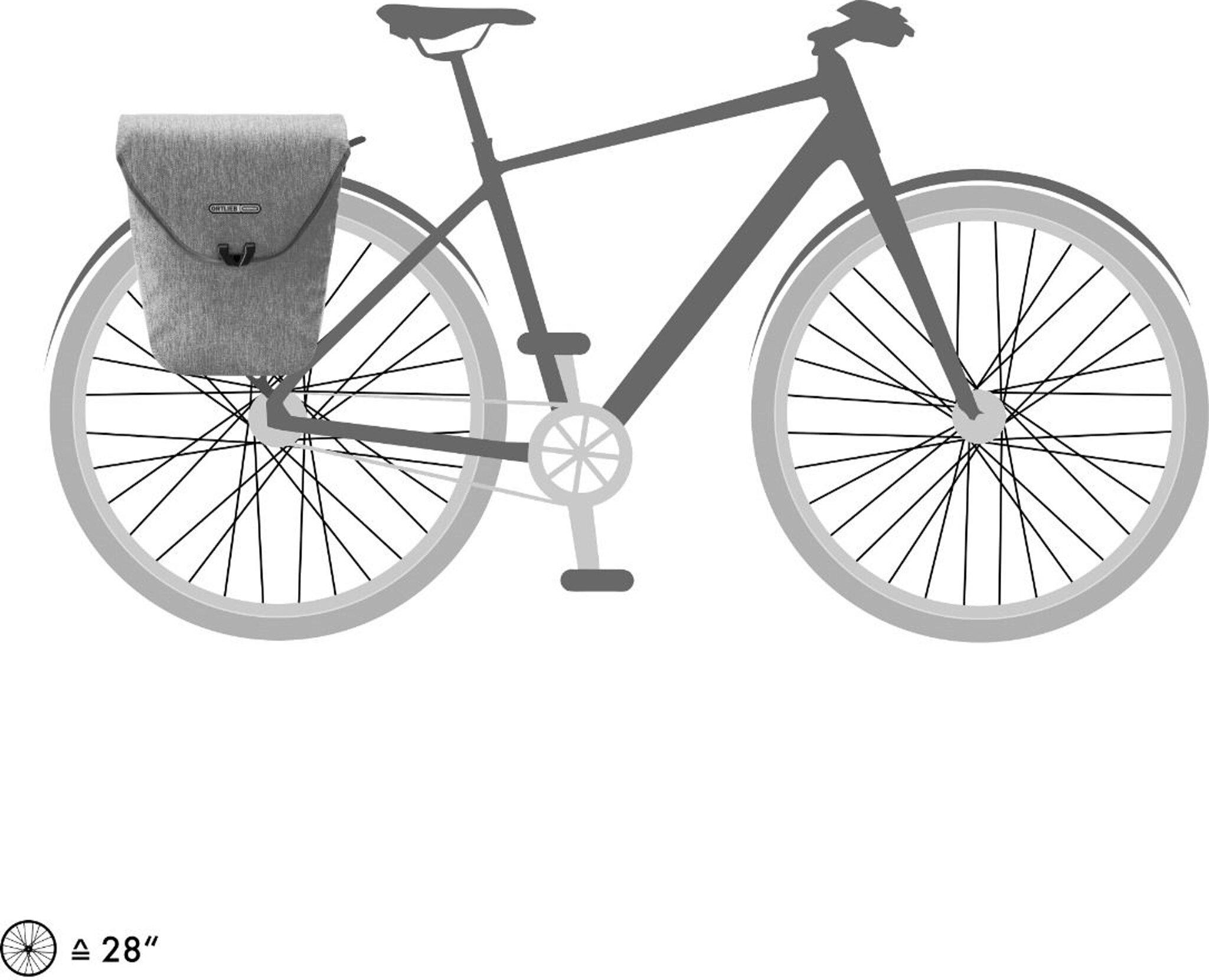 Product gallery image number 7 for product Velo-Shopper Pannier Bag 18L