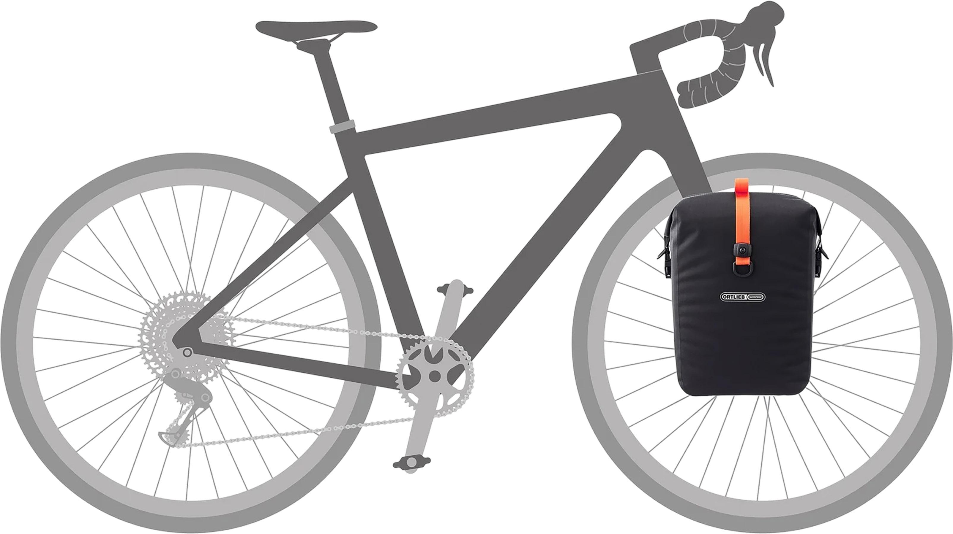 Product gallery image number 6 for product Gravel-Pack Single Waterproof Bike Pannier QL3.1 14.5L
