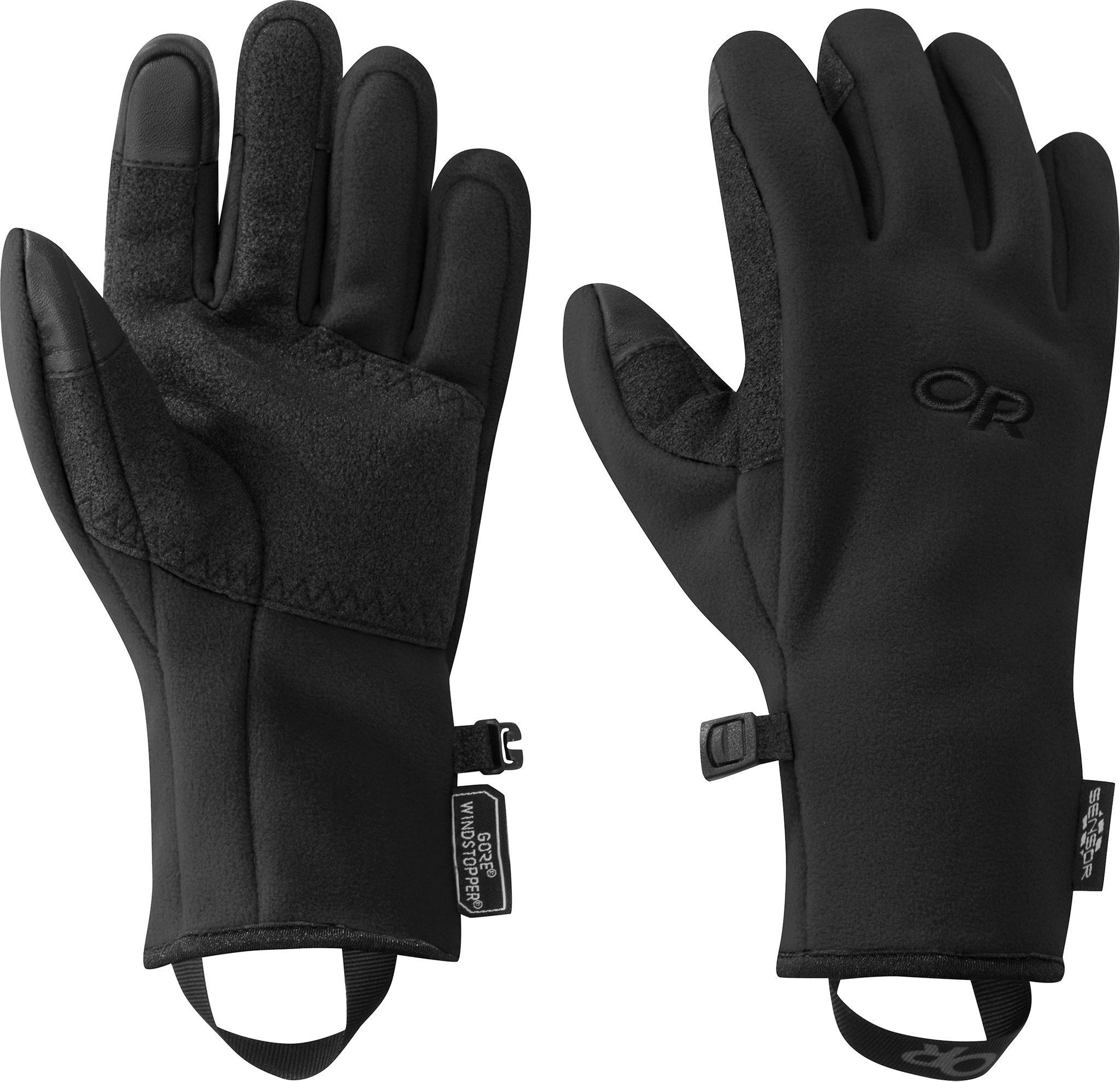 Product gallery image number 1 for product Gripper Windstopper Sensor Gloves - Women's