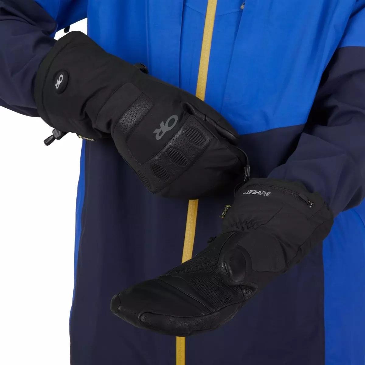 Product gallery image number 2 for product Lucent Heated Sensor Mitts - Unisex