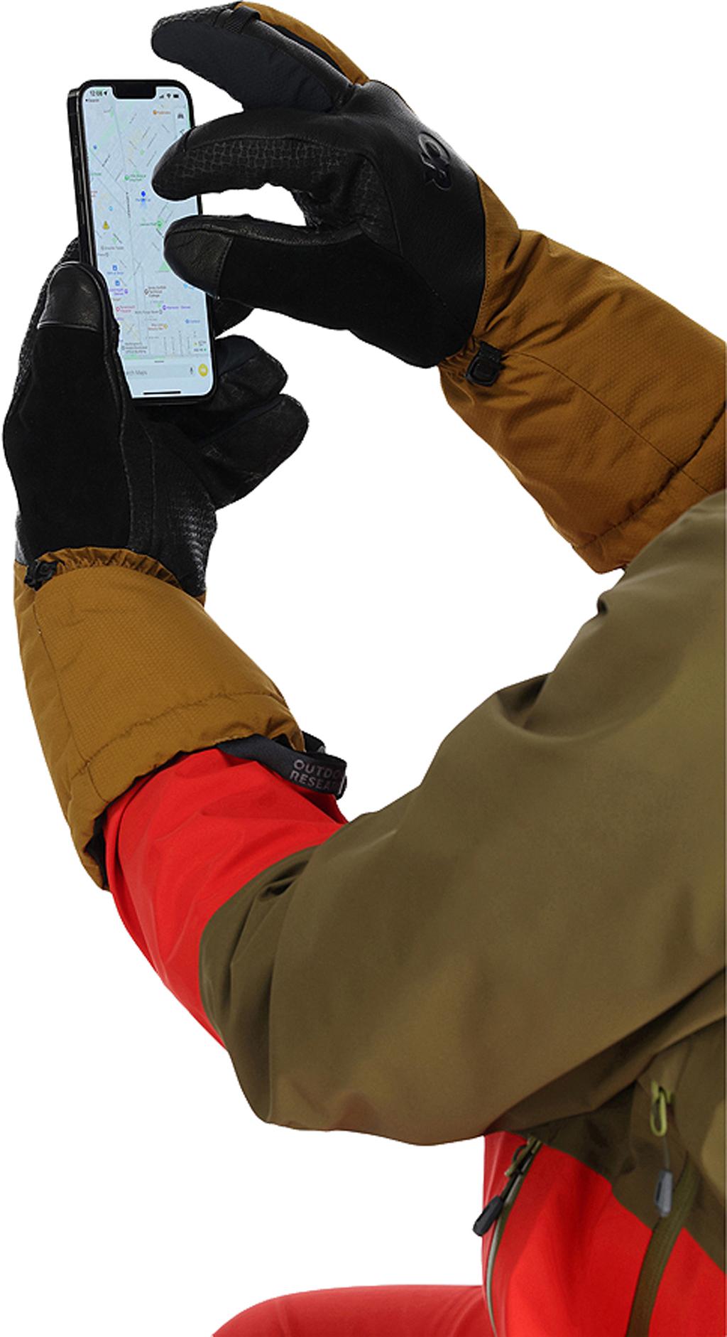 Product gallery image number 7 for product Super Couloir Sensor Gloves - Men's
