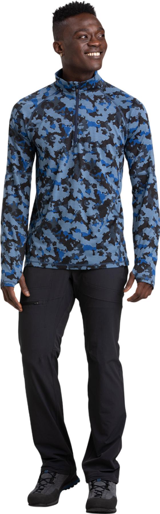 Product gallery image number 2 for product Alpine Onset Merino 150 Quarter Zip Base Layer Top - Men's