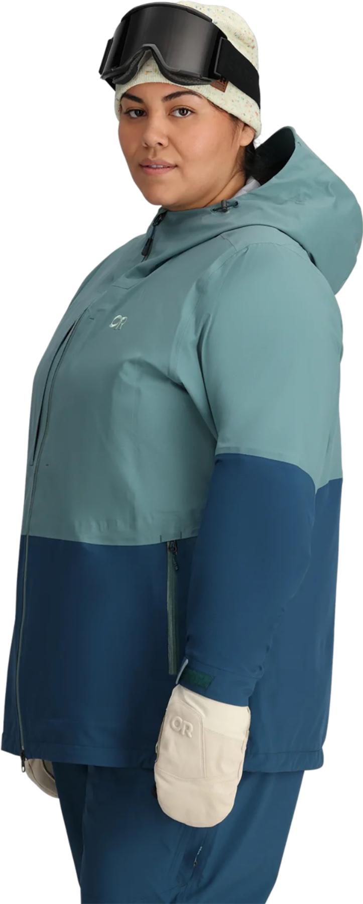 Product gallery image number 4 for product Carbide Plus Size Jacket - Women's