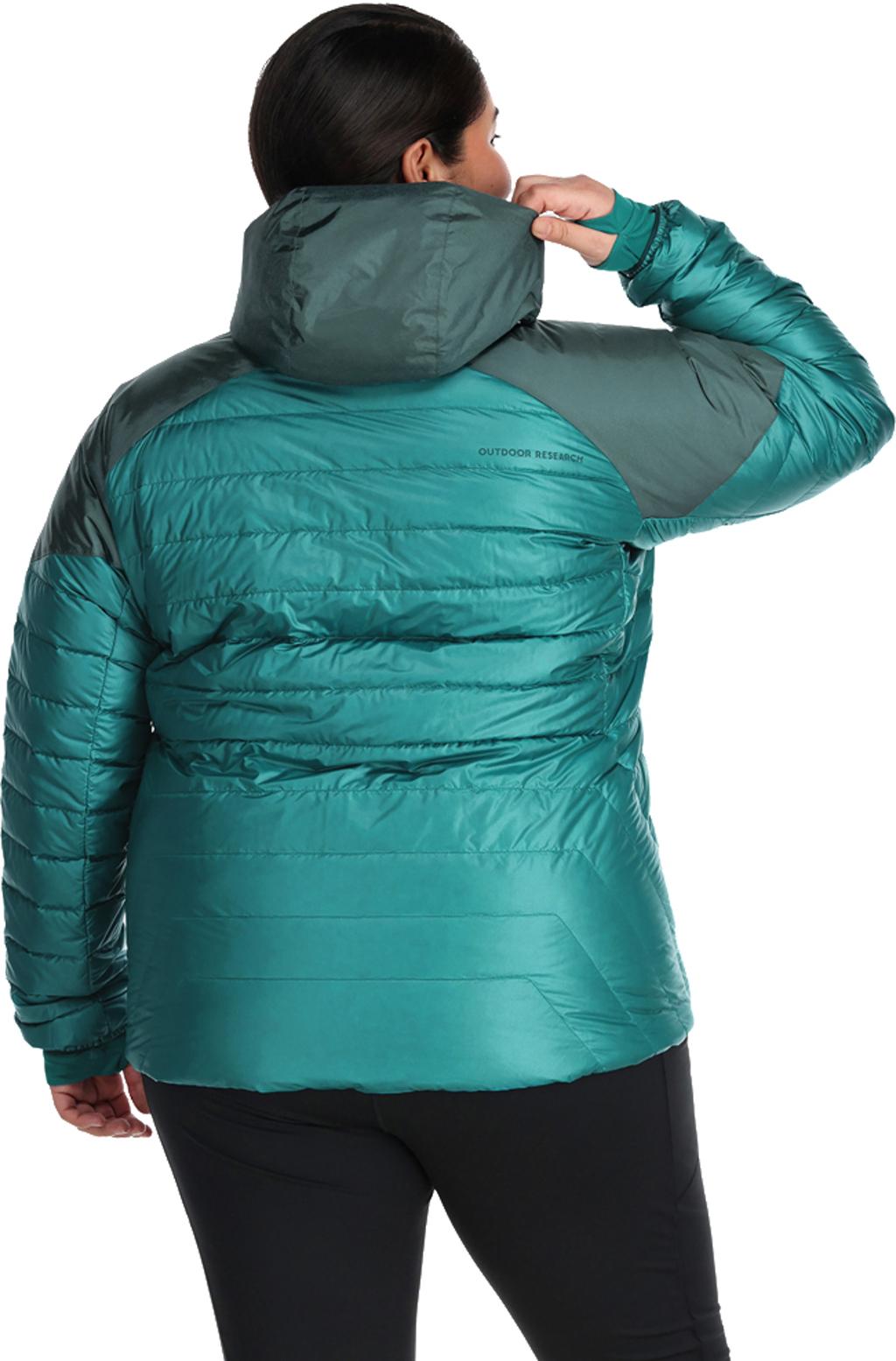 Product gallery image number 2 for product Helium Down Plus Size Hoodies - Women's