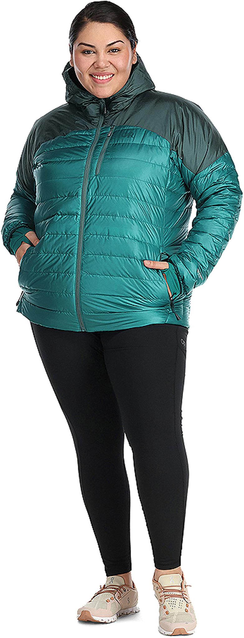 Product gallery image number 5 for product Helium Down Plus Size Hoodies - Women's