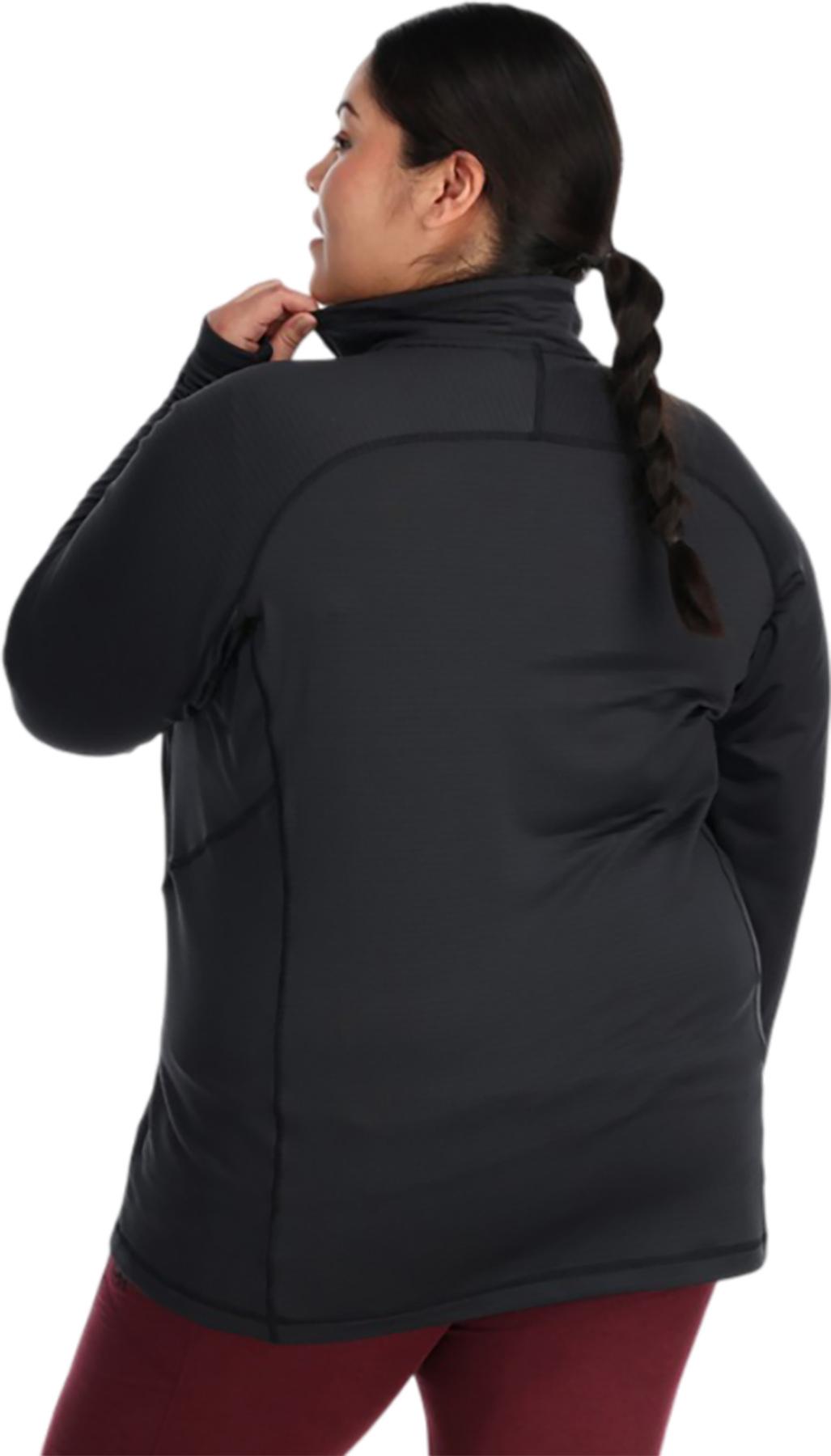 Numéro de l'image de la galerie de produits 2 pour le produit Chandail à demi-glissière grande taille Vigor - Femme